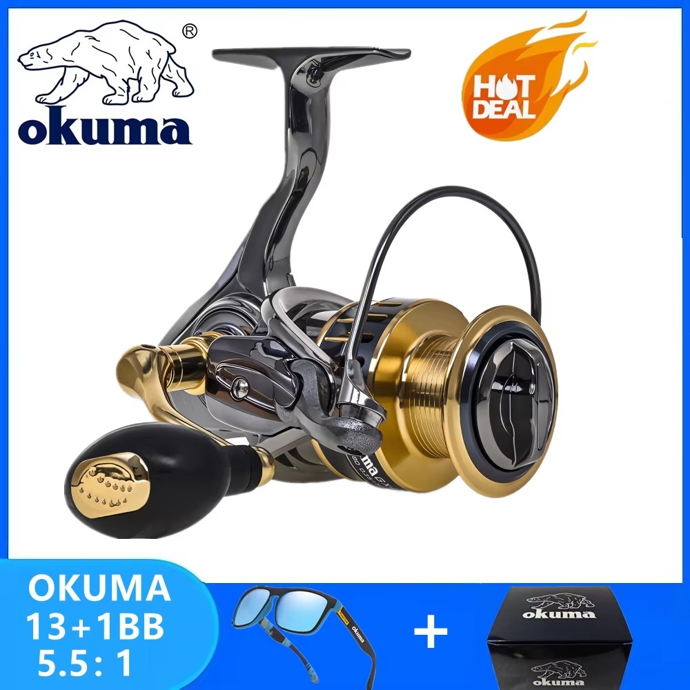 Trolling Reel - Okuma Orijinal Tüm Metal Balıkçılık Makarası